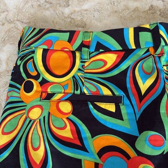 Loudmouth Bermuda Golf Shorts - Shagadelic  Black - Picture 5 of 13